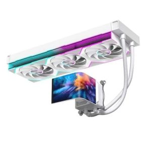 Tản Nhiệt Nước Leopard Chill ARC 360 LCD Cong – Trắng