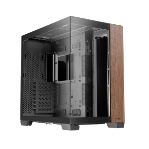 Thùng máy Case Antec C8 Wood ATX – Đen | Hồ cá