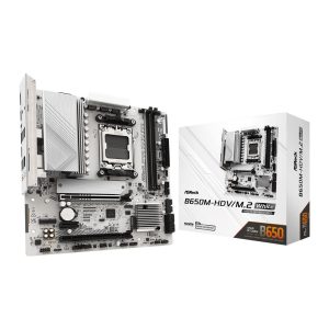 Mainboard ASRock B650M-HDV/M.2 Trắng | DDR5, PCIe 5.0