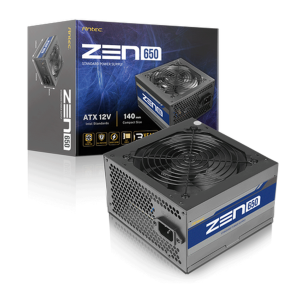 Nguồn Antec Atom Zen 650W – Đen (230V AC)