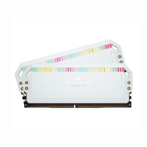 RAM PC Corsair Dominator Platinum 64GB RGB DDR5 White | (2x32GB), 5600MHz, Intel/AMD CMT64GX5M2B5600C40W Mã sản phẩm: R5.64G.5600.CMT.C40W