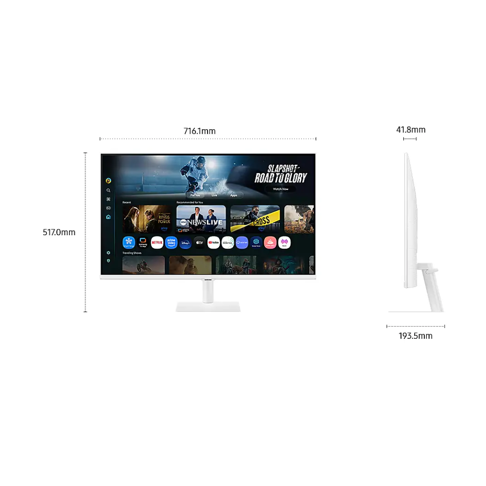 Màn hình Văn phòng Samsung LS32FM701UEXXV | 32 inch, 4K/UHD, 60Hz, VA - Ảnh 2