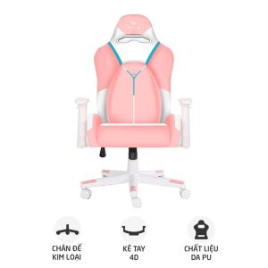 Ghế Gaming Centaur Sova (Màu Hồng)
