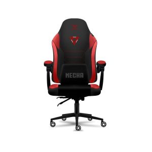 Ghế Gaming Centaur MECHA | Chân xoay kim loại, màu đỏ