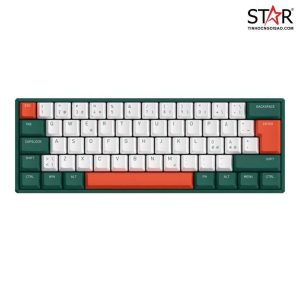 Bàn Phím Cơ Không Dây IQUNIX F60 Jungle Mystery RGB Hot-Swappable
