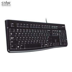 Bàn Phím Văn Phòng Logitech K120 Đen
